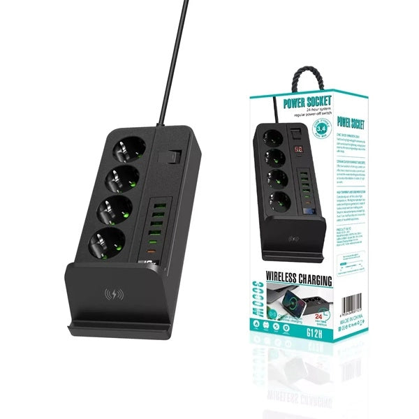 Multifunkcionalni Produzni Kabl Sa USB portovima i WiFi punjačem