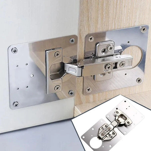 SET pločica za popravku šarki 10kom - Poličice za šarke