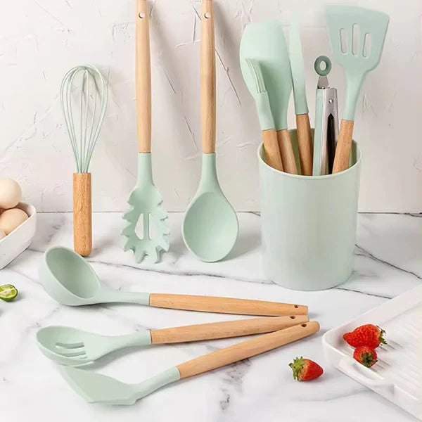 Set kuhinjskog pribora 12 delova – Kompletan set za svaku kuhinju