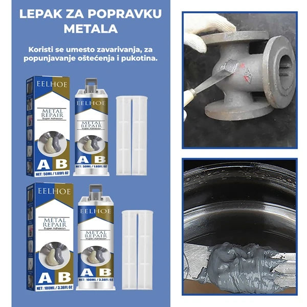 AB pasta za hladno zavarivanje - 1+1 gratis (200 ml)