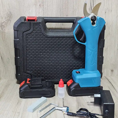 Aku makaze za rezanje voća 88V + dve baterije