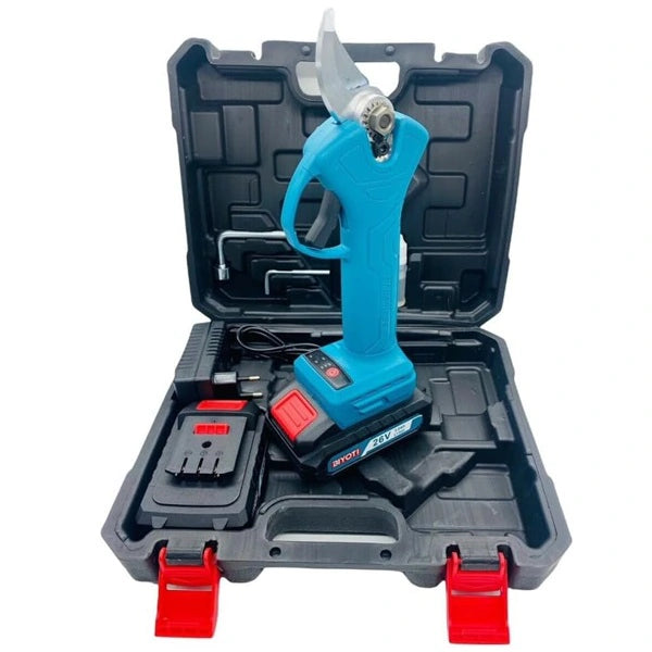 Aku makaze za rezanje voća 88V + dve baterije