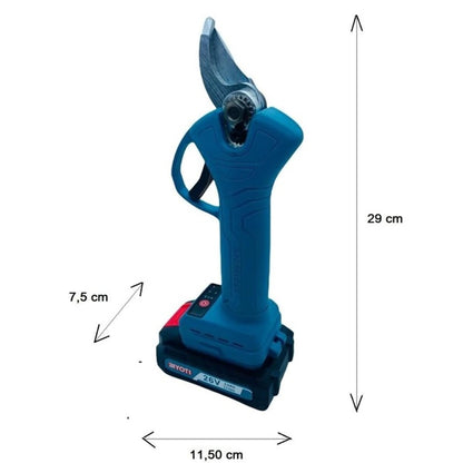 Aku makaze za rezanje voća 88V + dve baterije