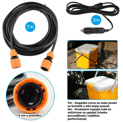 Aparat za pranje kola 12V