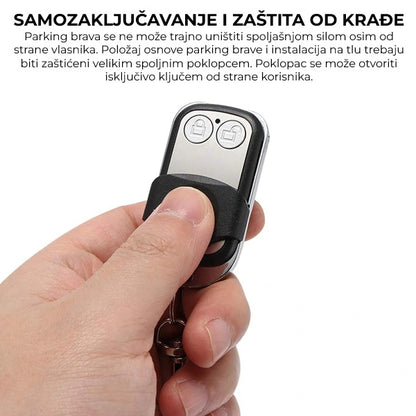 Automatska rampa za parking sa dva ključa