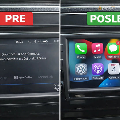 Bežični Apple Carplay & Android Auto Adapter | Papaja Shop