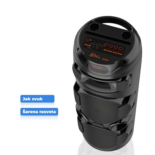 Bluetooth karaoke zvučnik sa RGB osvetljenjem