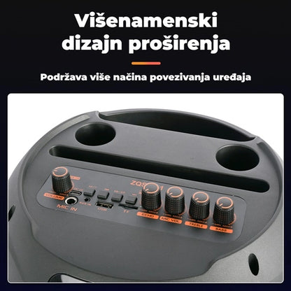Bluetooth karaoke zvučnik sa RGB osvetljenjem
