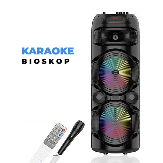 Bluetooth karaoke zvučnik sa RGB osvetljenjem