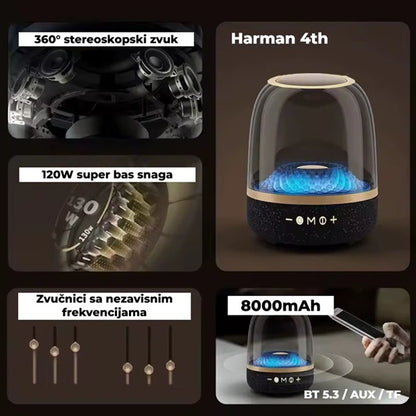 Bluetooth zvučnik sa LED osvetljenjem