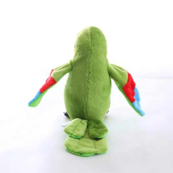 Brbljivi plišani papagaj