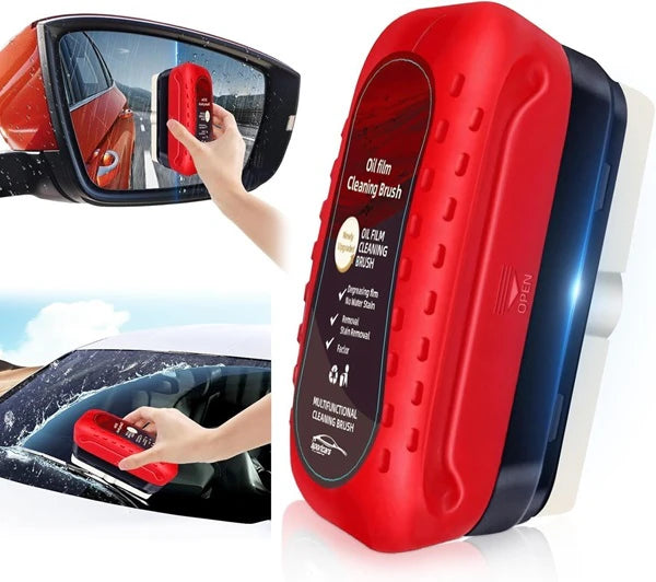 Četka za uklanjanje masnih naslaga sa vetrobrana – sa hidrofobnim efektom