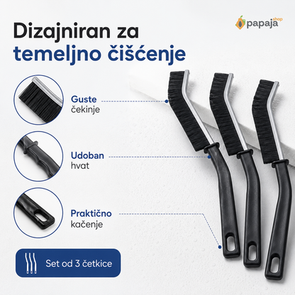 FineBrush Set Četkica za Fino Čišćenje (3 kom)
