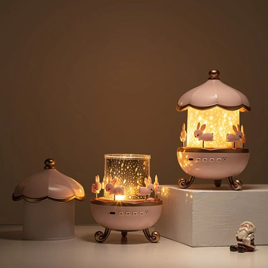 Dečji noćni projektor sa zečjim nebom