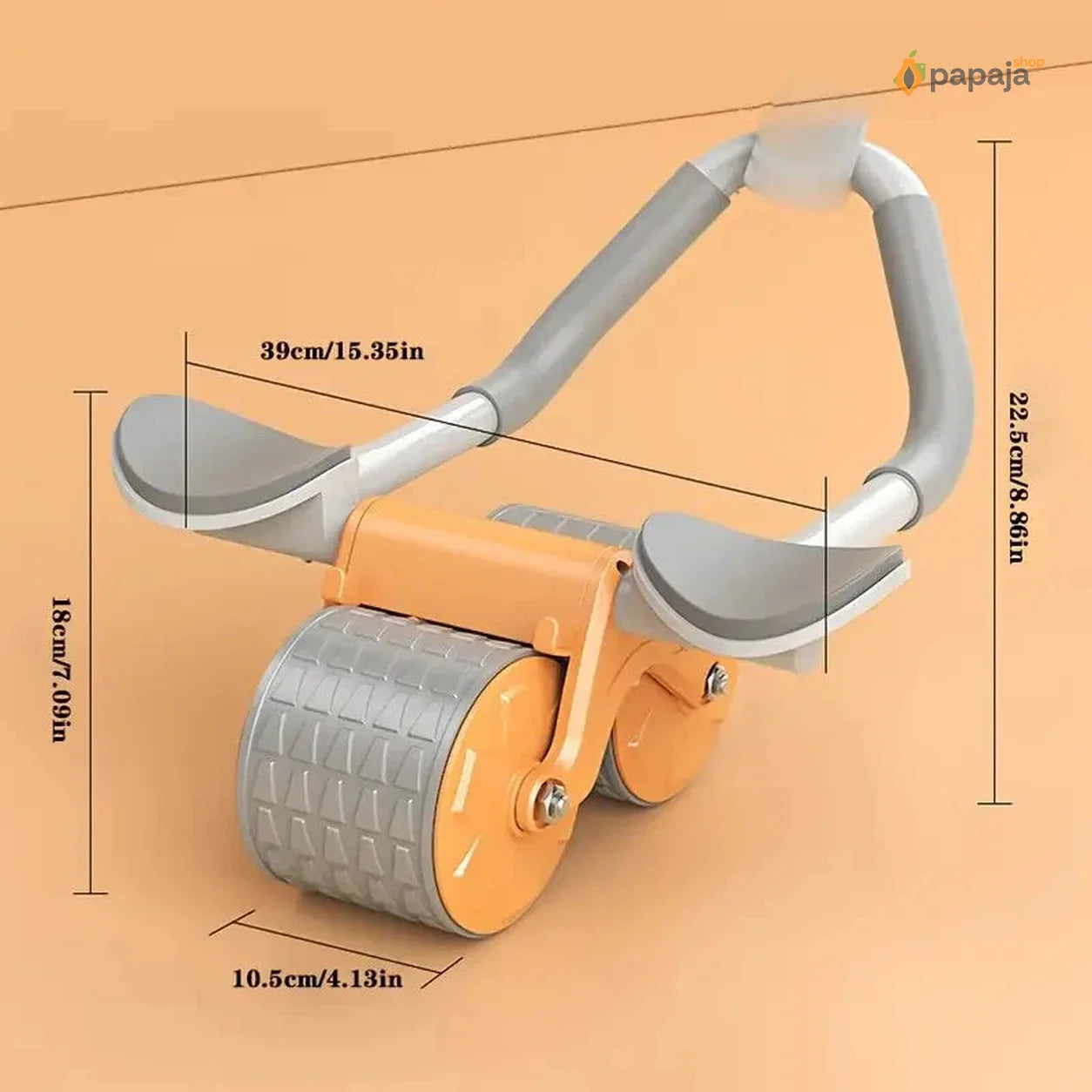 Dual Ab Roller Točak za Trbušnjake | Papaja Shop