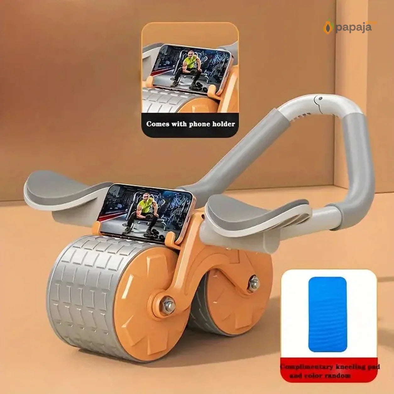 Dual Ab Roller Točak za Trbušnjake | Papaja Shop