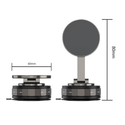 Džač za telefon - Magnetni držač za telefon na vakuum 2u1