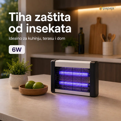 Tiha zaštita od insekata - LED lampa 6W