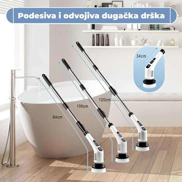 Električna četka za čišćenje 7u1