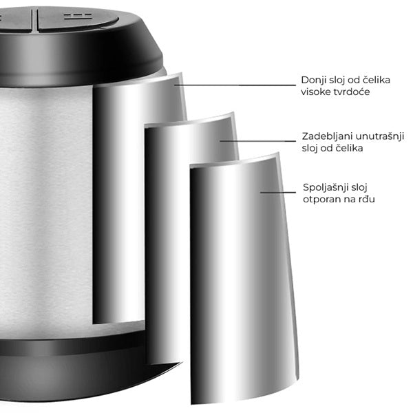 Električni secko za povrće i meso