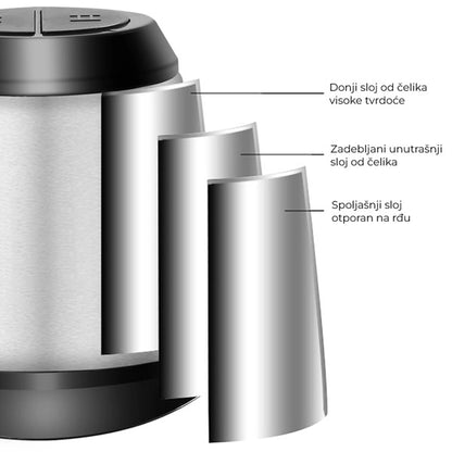 Električni secko za povrće i meso