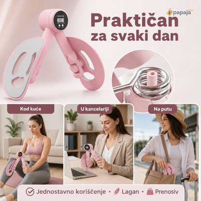 Trenažer za butine i karlicu — use cases (Praktičan za svaki dan)