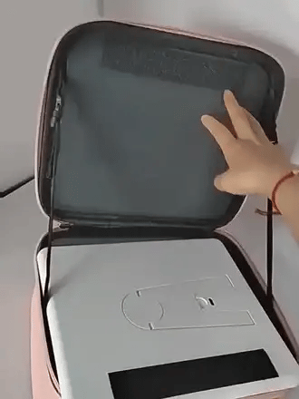 Kofer za šminku sa LED ogledalom