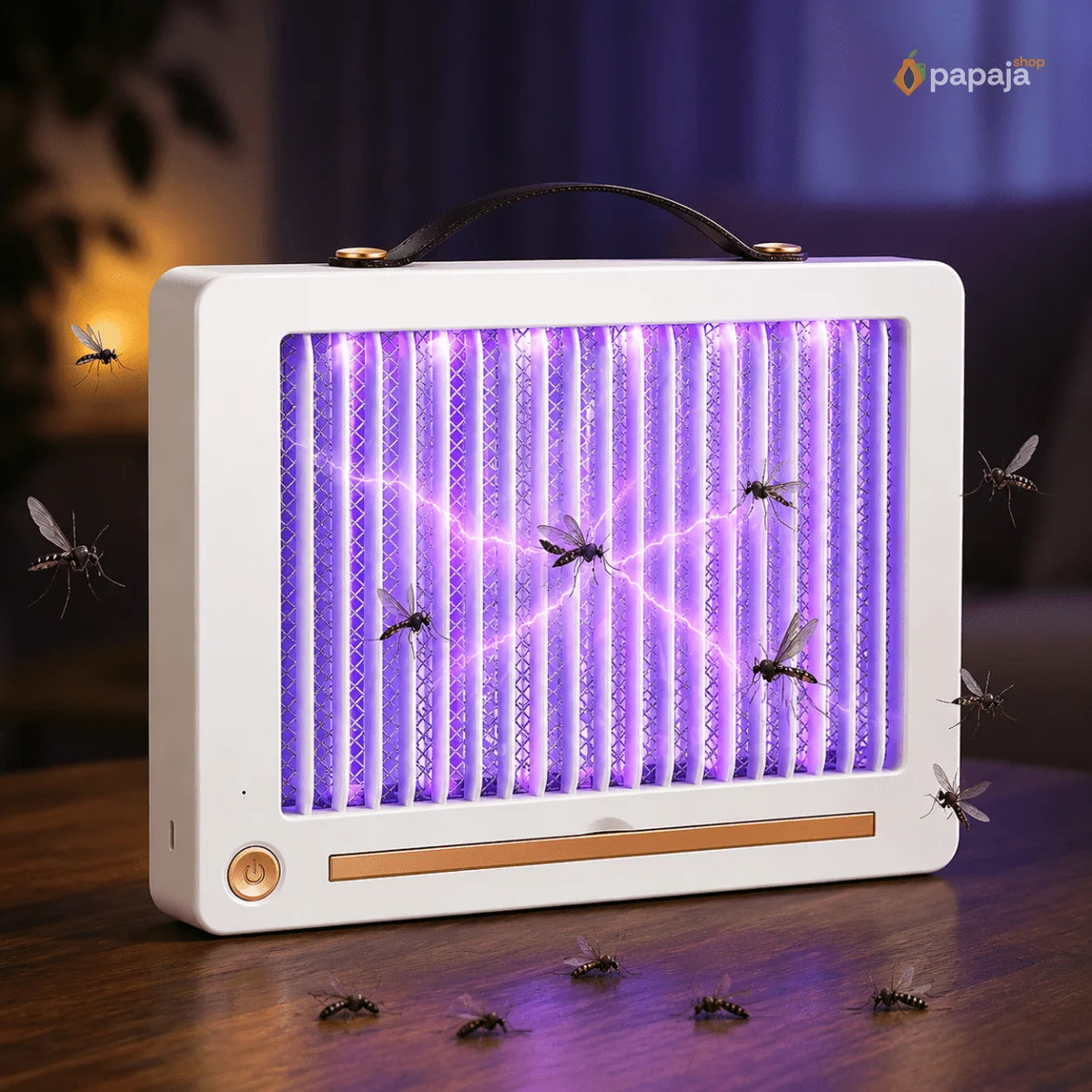 Lampa protiv komaraca sa UV svetlom i električnom mrežom | Papaja Shop