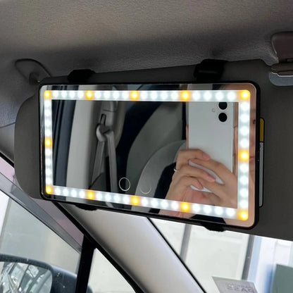 LED ogledalo za šminkanje u autu