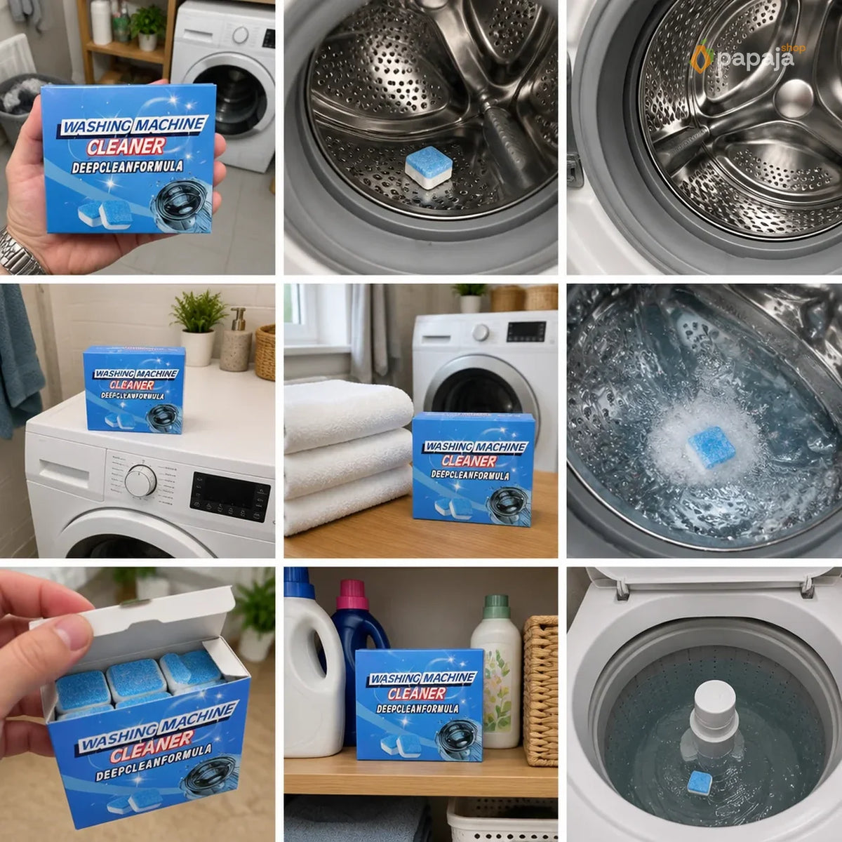 Machine Cleaner - Tablete za Čišćenje Veš Mašine 1+1 GRATIS | Papaja Shop