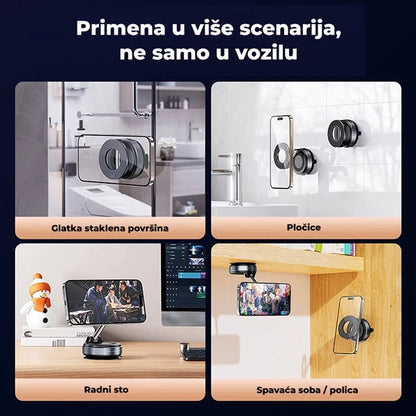 Magnetni vakumski držač za telefon