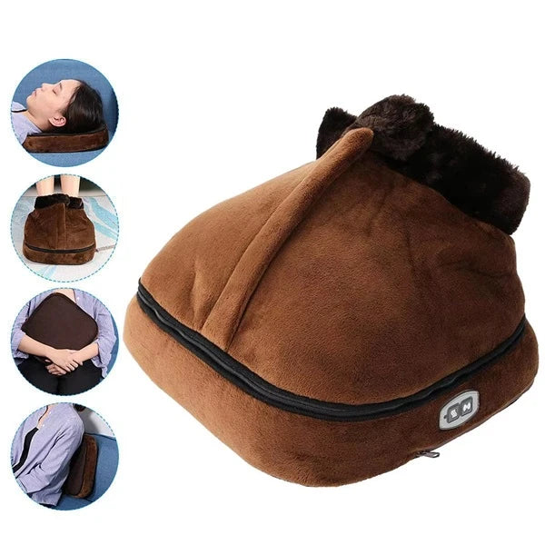 Masažer i grejač za stopala 2u1