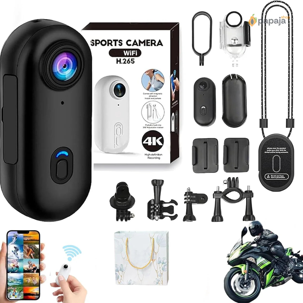Mini Akciona Kamera 1080P sa WiFi | Papaja Shop