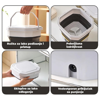 Mini sklopiva veš mašina