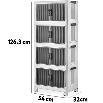 Modularna sklopiva komoda sa točkićima