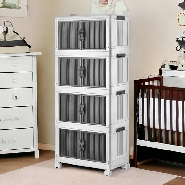 Modularna sklopiva komoda sa točkićima