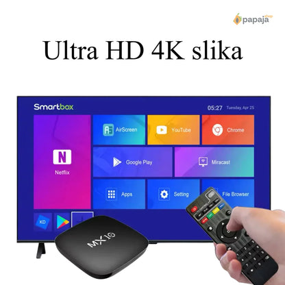 MX10 Android TV Box – Smart TV Transformator | Papaja Shop