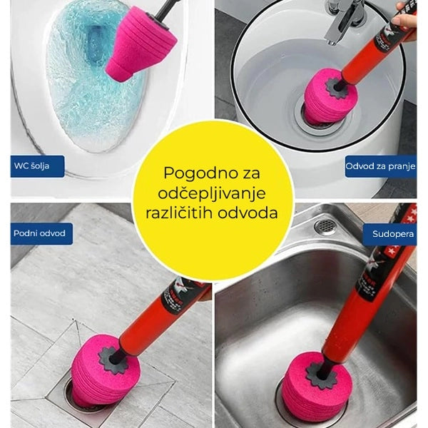 Odčepljivač za odvode, WC i lavabo