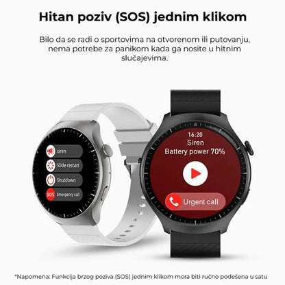 Pametni sat HOWEAR 4 Pro Crni