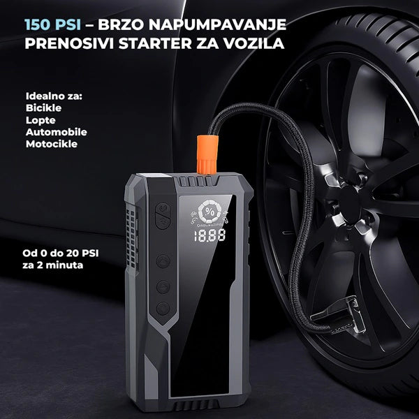 Prenosivi akumulatori za kola – Jump Starter