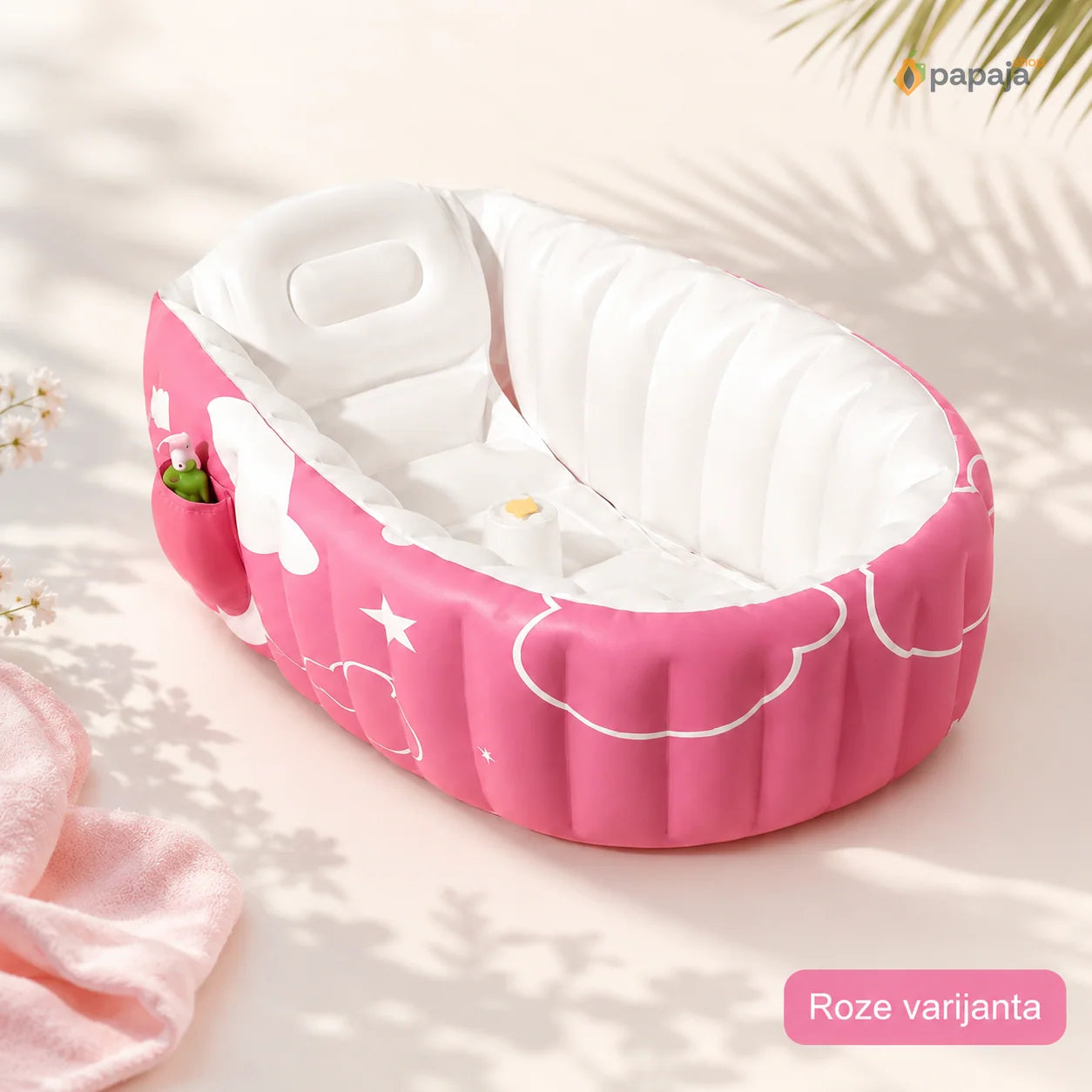 Rasklopiva Mini Kada Za Bebe Sa Jastukom | Papaja Shop