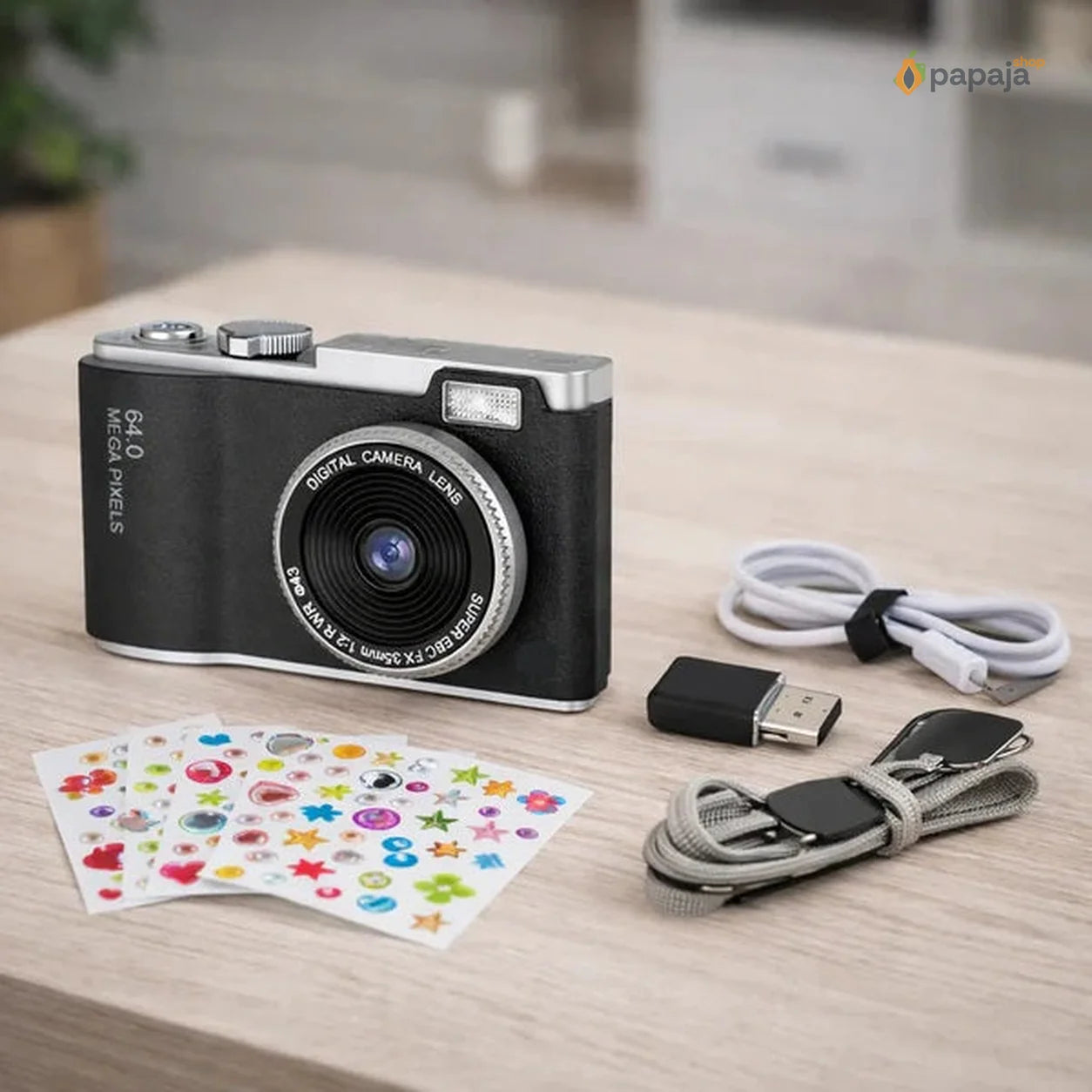 Retro Digitalni Fotoaparat | Papaja Shop