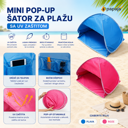 Mini Pop-Up Šator — detalji
