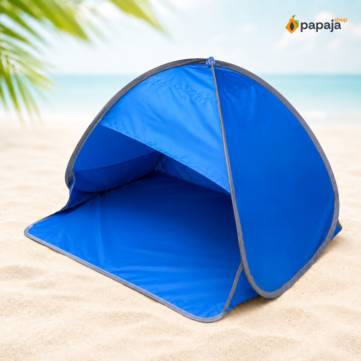 Mini Pop-Up Šator za Plažu — Plavi