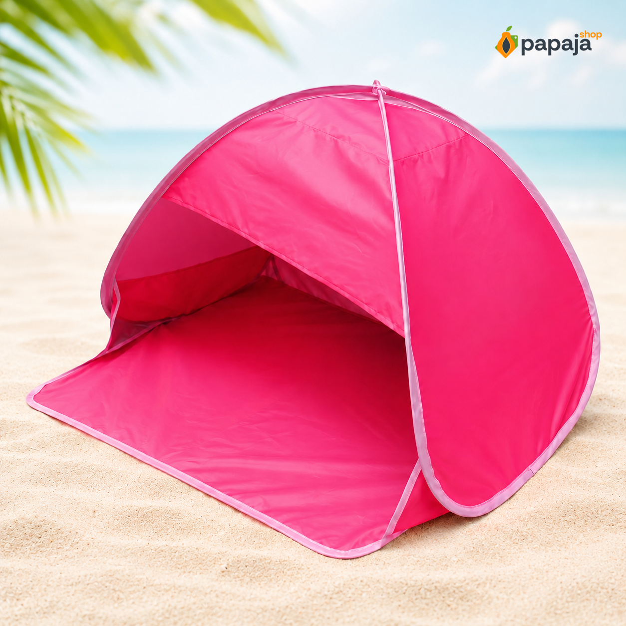 Mini Pop-Up Šator za Plažu — Rozi