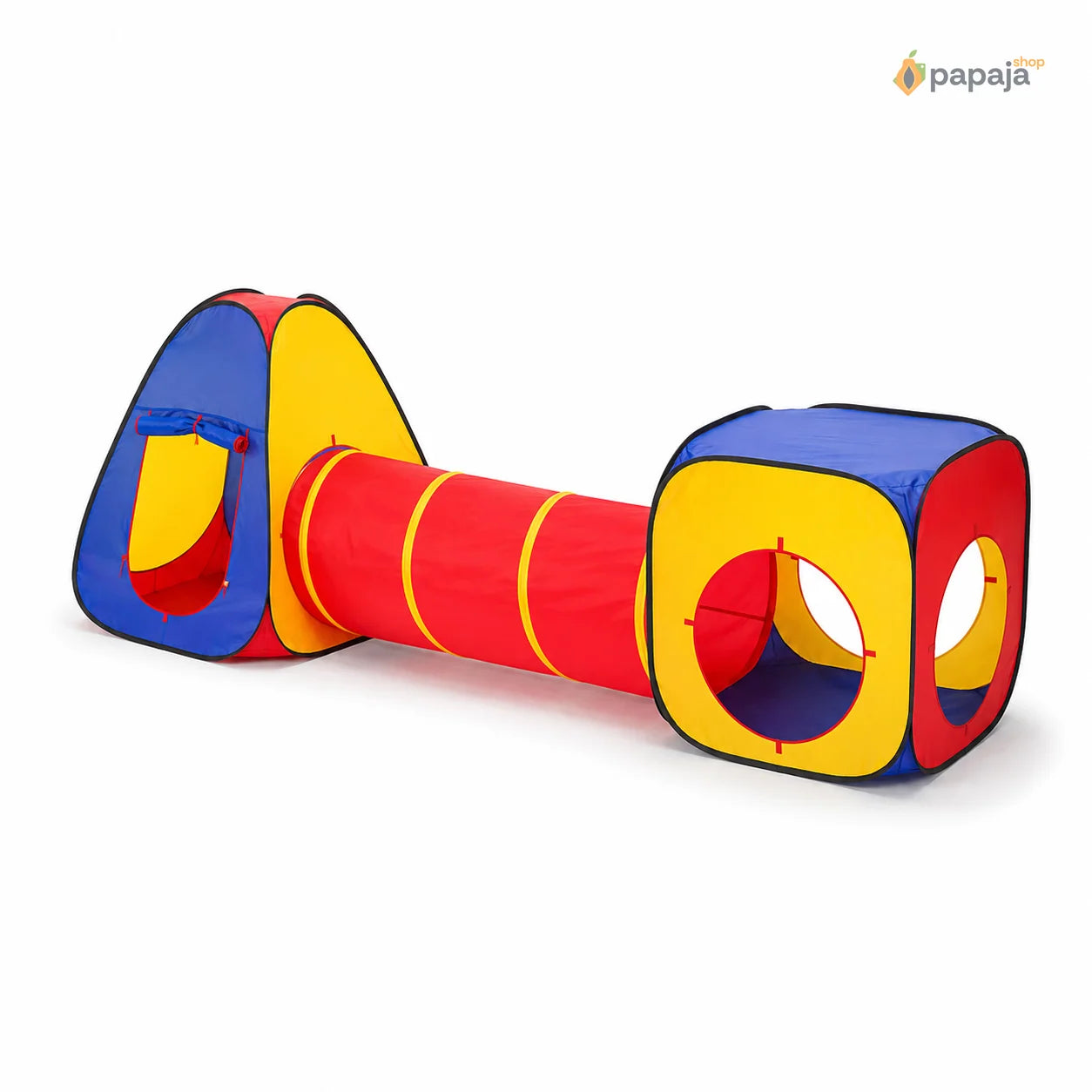 Šator za decu tunel 3u1 - 2 šatora + tunel | Papaja Shop