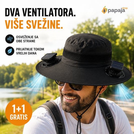 Dva ventilatora — osveženje sa obe strane