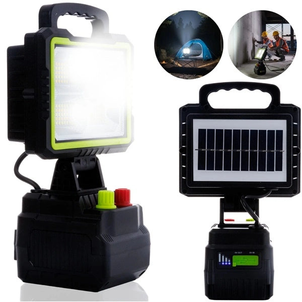 Solarni LED Reflektor lampa - žuto i belo svetlo 200w