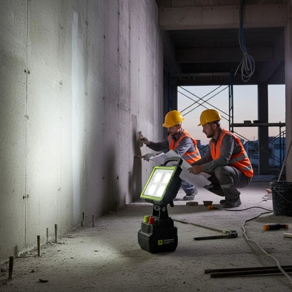 Solarni LED Reflektor lampa - žuto i belo svetlo 200w