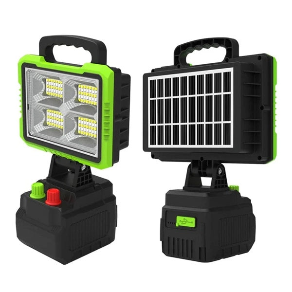 Solarni LED Reflektor lampa - žuto i belo svetlo 200w